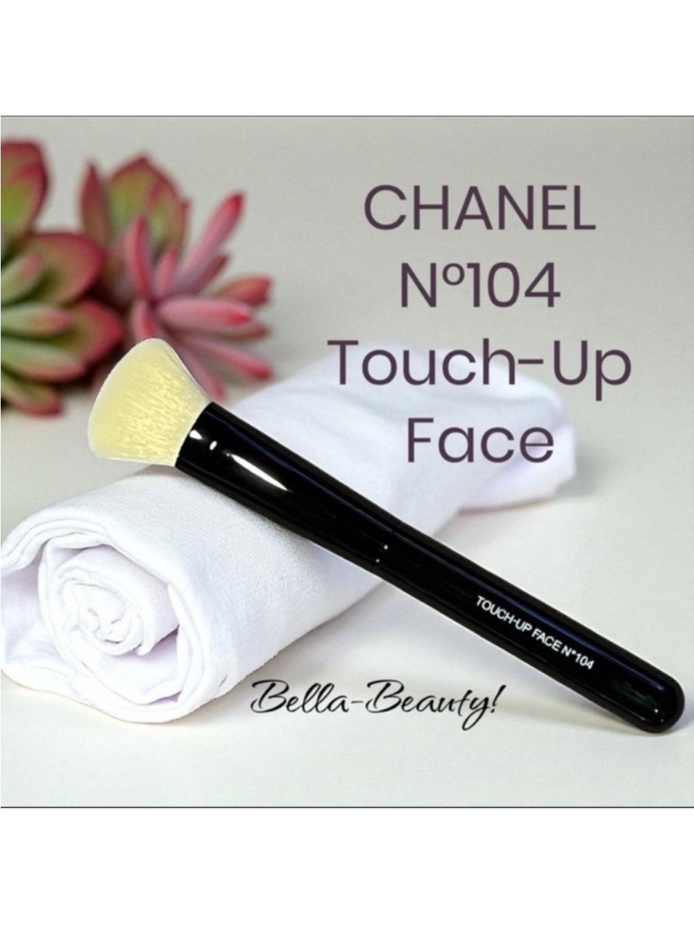 Chanel Nº 104 Touch-Up Face Brush LES PINCEAUX DE CHANEL
           ~NEW~